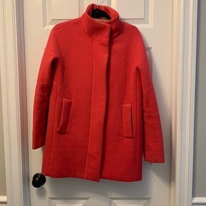 Jcrew Salmon pea coat size 6